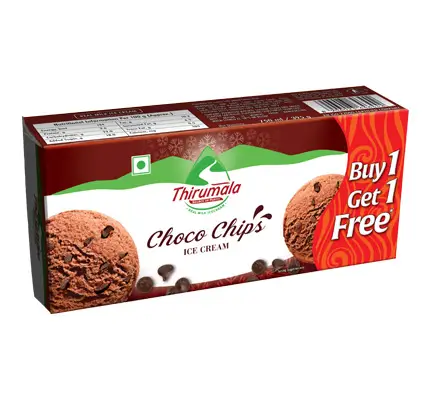 Choco Chips Ice cream - Thirumala Milk